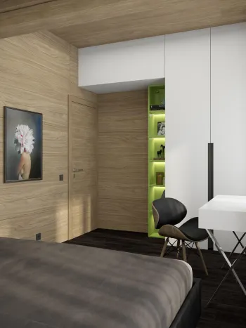 Интерьер спальни  смотреть на Basicdecor