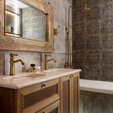 Интерьер ванной  смотреть на Basicdecor