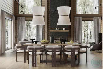 Интерьер столовой  смотреть на Basicdecor