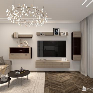 Интерьер гостиной с в деревянном доме в современном стиле смотреть на Basicdecor