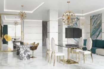 Интерьер столовой  смотреть на Basicdecor