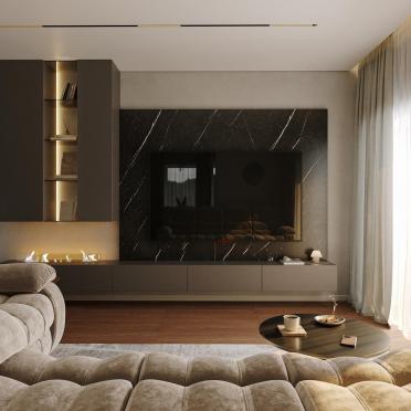 Интерьер гостиной  смотреть на Basicdecor
