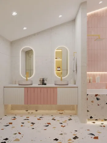 Интерьер ванной  смотреть на Basicdecor