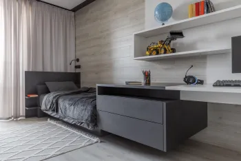 Интерьер детской с для мальчика  смотреть на Basicdecor