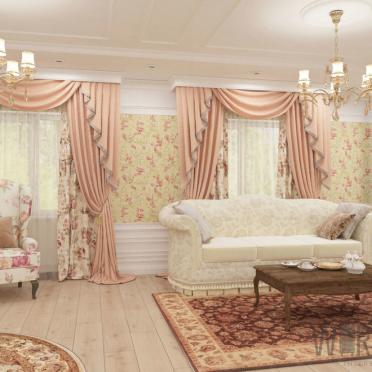 Интерьер гостиной в классическом стиле смотреть на Basicdecor