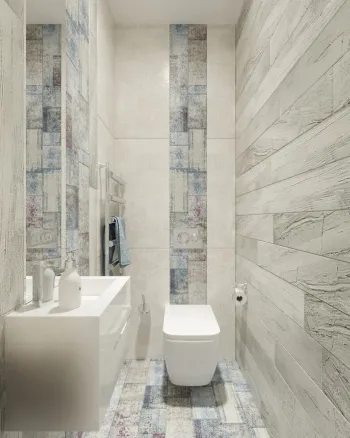 Интерьер ванной в современном стиле смотреть на Basicdecor