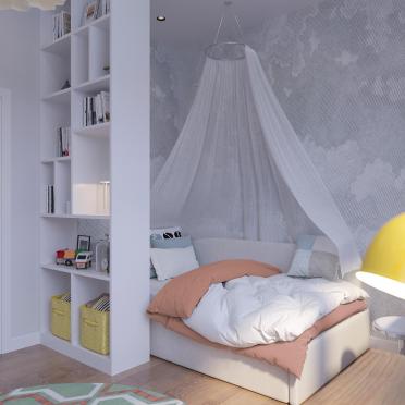 Интерьер детской с для девочки  смотреть на Basicdecor