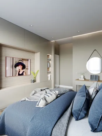 Интерьер спальни в современном стиле смотреть на Basicdecor