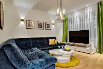 Интерьер гостиной в стиле фьюжн смотреть на Basicdecor