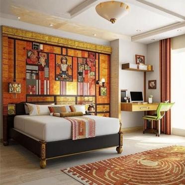Интерьер спальни в восточном стиле и этне смотреть на Basicdecor