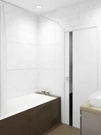 Интерьер ванной  смотреть на Basicdecor