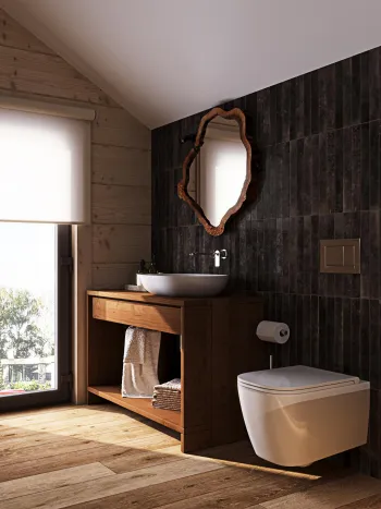 Интерьер ванной  смотреть на Basicdecor