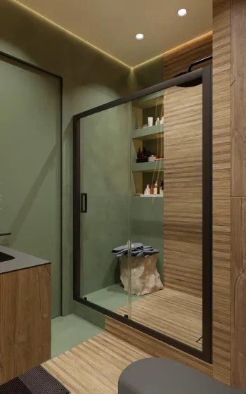 Интерьер ванной  смотреть на Basicdecor