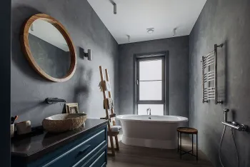 Интерьер ванной  смотреть на Basicdecor