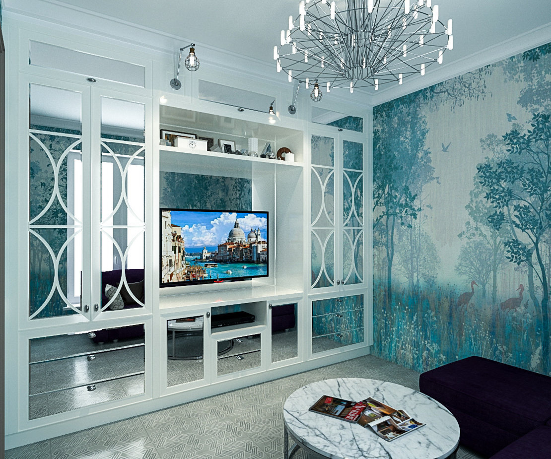 Интерьер гостиной  смотреть на Basicdecor