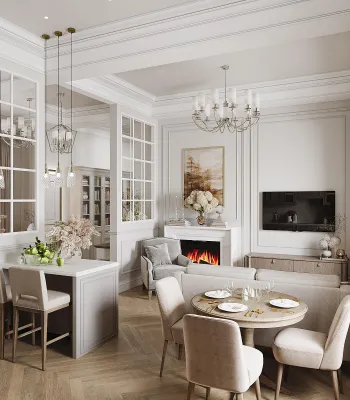 Интерьер гостиной  смотреть на Basicdecor