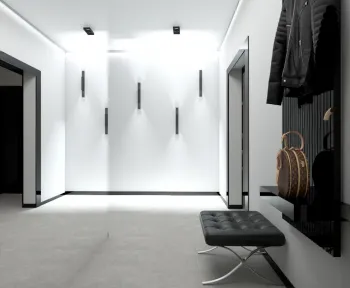 Интерьер прихожей в современном стиле смотреть на Basicdecor