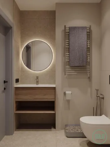 Интерьер ванной  смотреть на Basicdecor