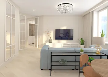 Интерьер гостиной  смотреть на Basicdecor