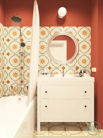 Интерьер ванной  смотреть на Basicdecor