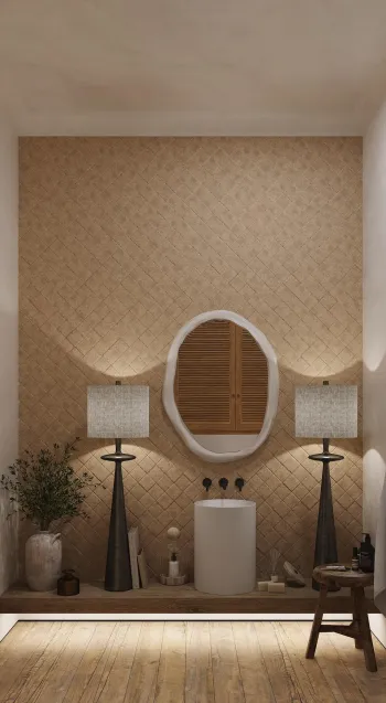 Интерьер ванной  смотреть на Basicdecor