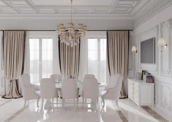 Интерьер столовой  смотреть на Basicdecor