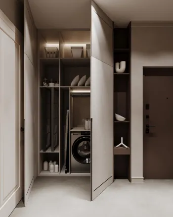 Интерьер с постирочной  смотреть на Basicdecor