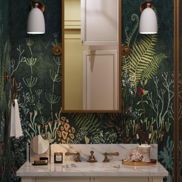 Интерьер ванной  смотреть на Basicdecor