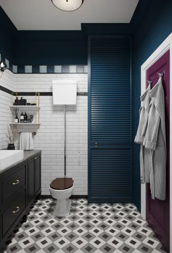 Интерьер ванной  смотреть на Basicdecor