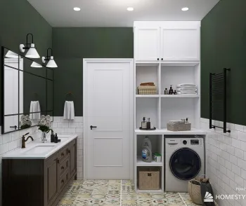 Интерьер с постирочной  смотреть на Basicdecor