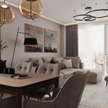 Интерьер гостиной  смотреть на Basicdecor