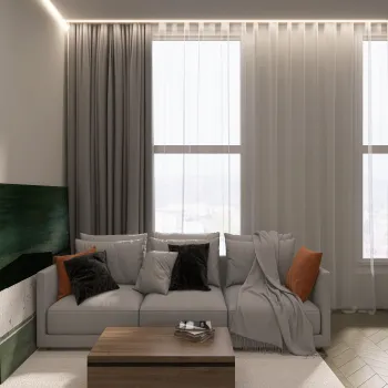 Интерьер гостиной  смотреть на Basicdecor