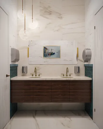 Интерьер ванной  смотреть на Basicdecor