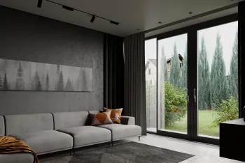 Интерьер гостиной  смотреть на Basicdecor