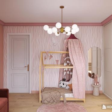 Интерьер детской с для девочки  смотреть на Basicdecor