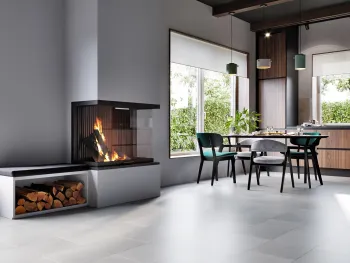 Интерьер гостиной в стиле лофт смотреть на Basicdecor