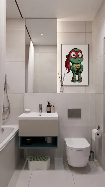 Интерьер ванной  смотреть на Basicdecor