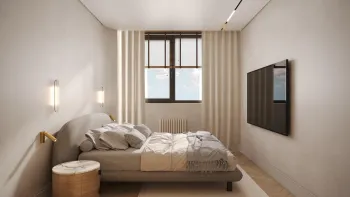 Интерьер спальни  смотреть на Basicdecor