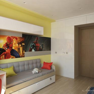 Интерьер детской в современном стиле смотреть на Basicdecor