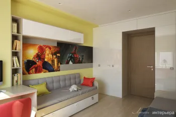 Интерьер детской в современном стиле смотреть на Basicdecor