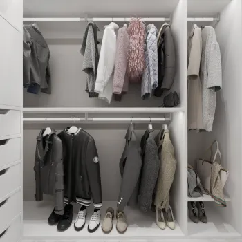 Интерьер с хранением верхней одежды  смотреть на Basicdecor