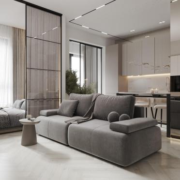 Интерьер гостиной  смотреть на Basicdecor