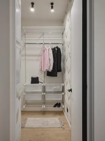 Интерьер гардеробной  смотреть на Basicdecor
