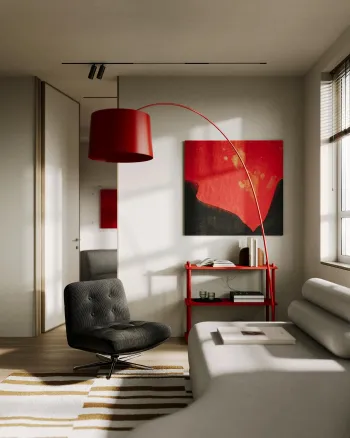 Интерьер гостиной  смотреть на Basicdecor