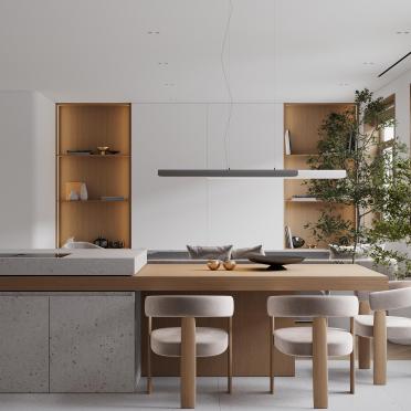 Интерьер кухни в современном стиле смотреть на Basicdecor