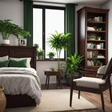 Интерьер спальни  смотреть на Basicdecor