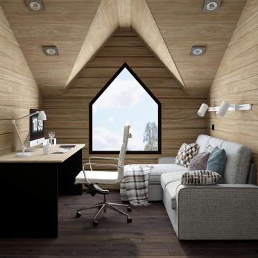 Интерьер кабинета  смотреть на Basicdecor