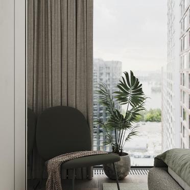 Интерьер спальни  смотреть на Basicdecor