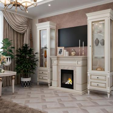 Интерьер гостиной в неоклассике смотреть на Basicdecor