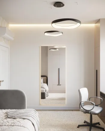 Интерьер детской c подсветкой  смотреть на Basicdecor